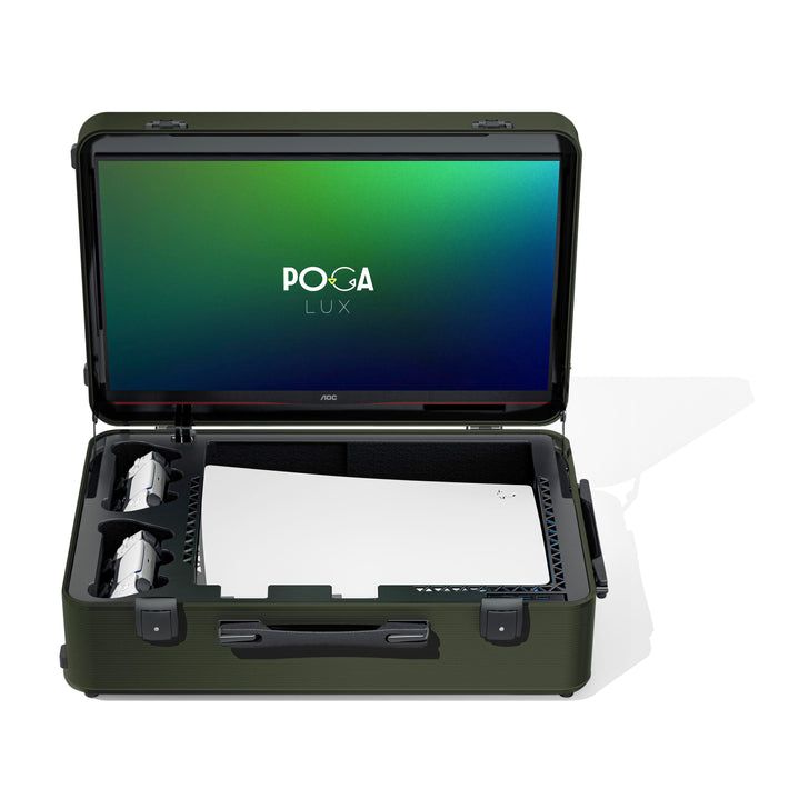 IndiGaming Poga Lux Portable Gaming Monitor for PlayStation PS5 - Camouflage