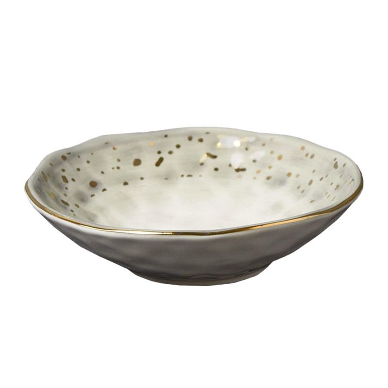 Candlelight Dimpled Tapas Bowl Black 15cm