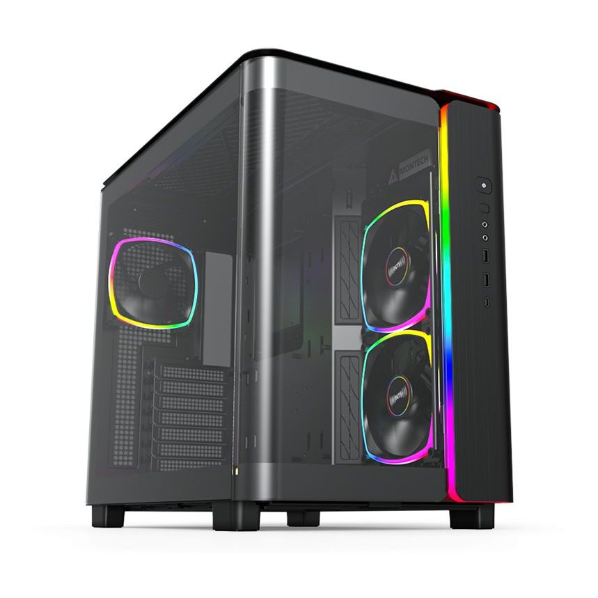 ANIGMA Pre-built Gaming PC Intel Core i9-14900KF/Z790 WIFI Motherboard/32GB RAM/1TB SSD/GeForce RTX 4070 SUPER TWIN EDGE 12GB/360MM ARGB AIO CPU Liquid Cooler/6x ARGB Fans/850W PSU/Montech King 95 PRO Case Black/Windows 11 Pro - Black+D8