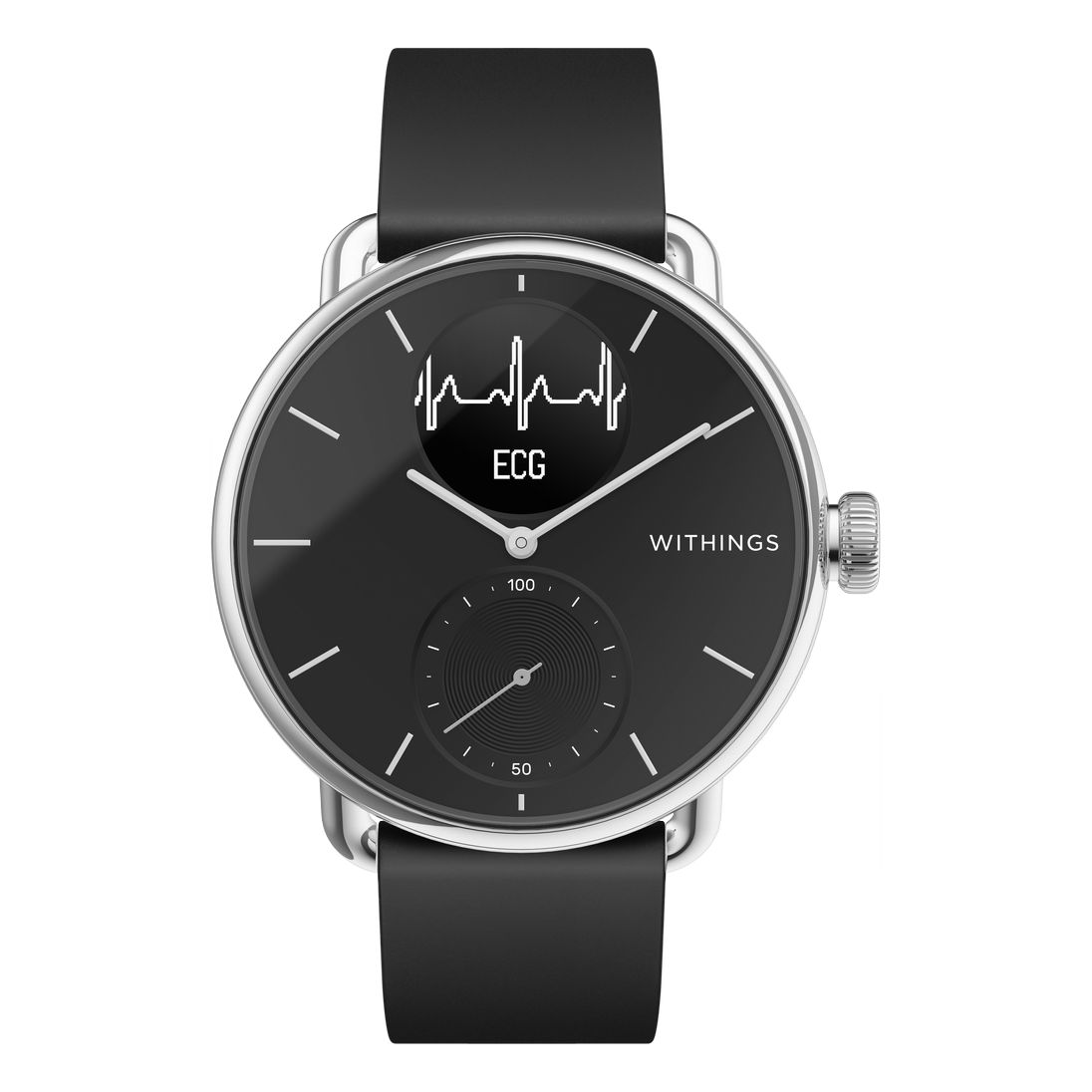 Withings ScanWatch 38mm - Hybrid Smartwatch - Black