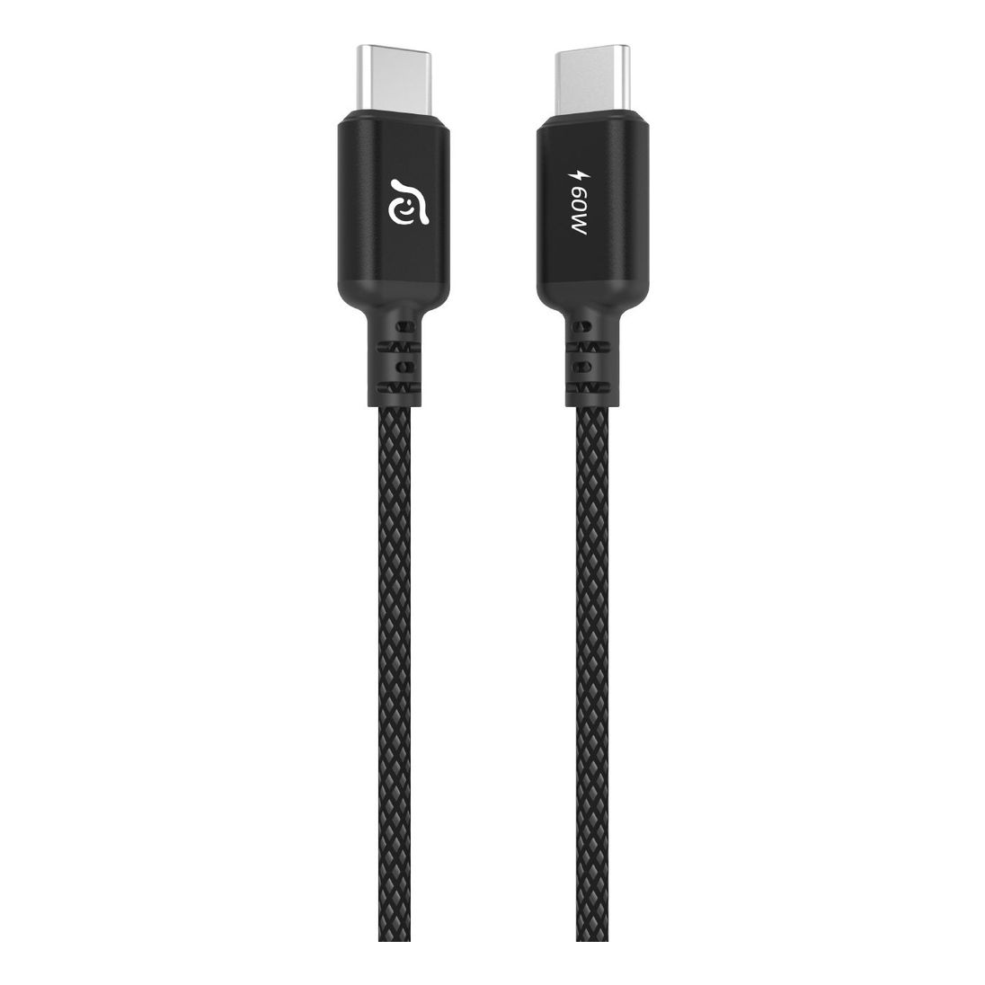 ADAM Elements CASA S200 - USB-C to USB-C 60W Charging Cable 200 cm - Black