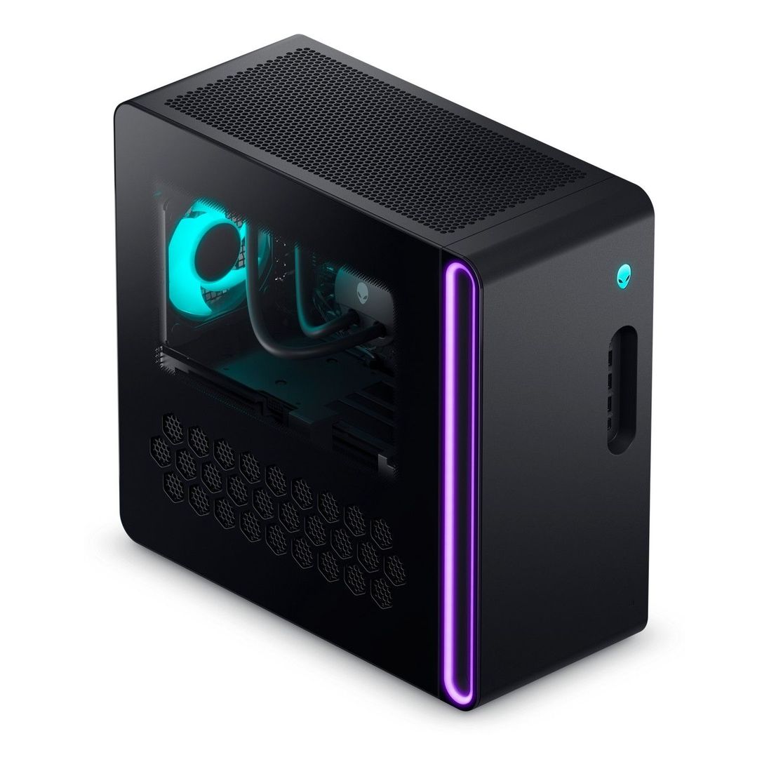 Alienware Aurora R16 Gaming Desktop - AUR-R16-4080I7 - intel Core i7-14700KF/32GB/2TB SSD/NVIDIA GeForce RTX 4080 16GB/240mm-Liquid Cooled/1000W Platinum PSU/Windows 11 Home - Basalt Black