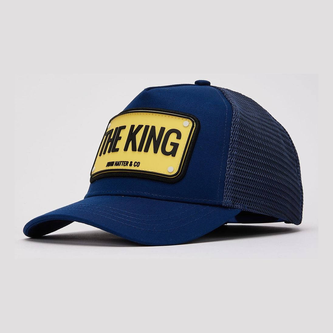 John Hatter & Co THE KING Unisex Cap Rubber Edition - Blue