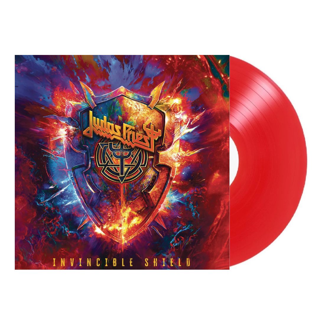 Invincible Shield (Red Colored Vinyl) (Limited Edition) (2 Discs) | Judas Priest