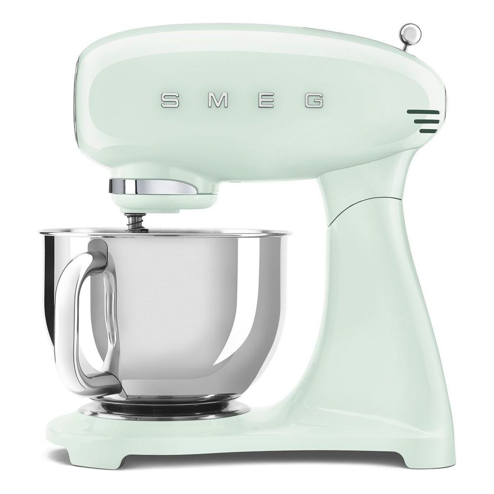 SMEG Stand Mixer Full Color with Stainless Steel Bowl - Pastel Green