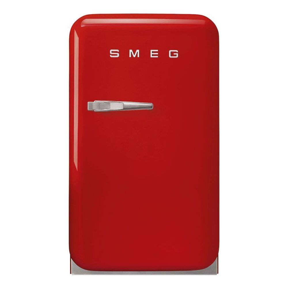 SMEG 50's Retro Style Single Door Mini Refrigerator 38L - Red