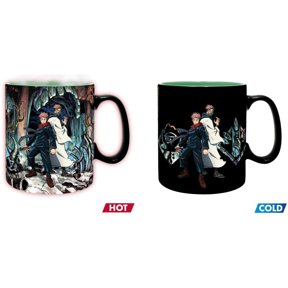 Abystyle Jujutsu Kaisen Itadori & Sukuna Heat Change Mug 460 ml