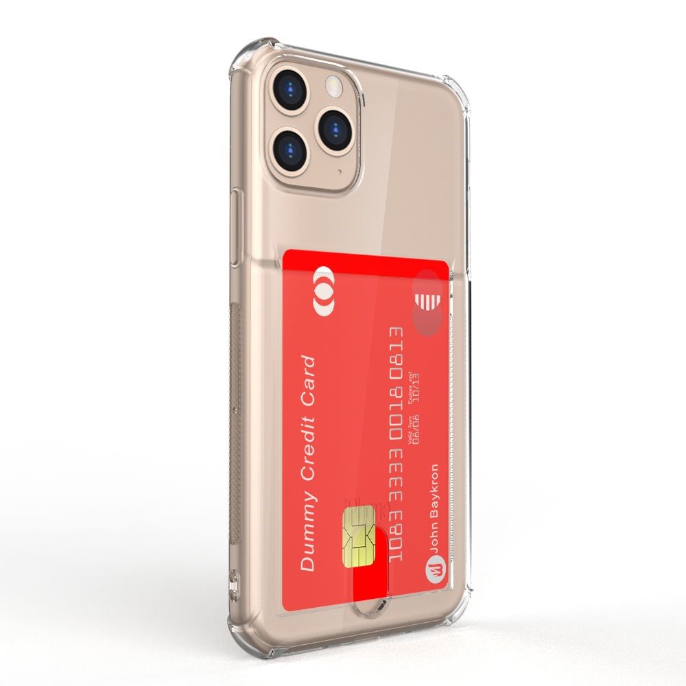 Baykron Credit Card Case Clear for iPhone 11 Pro