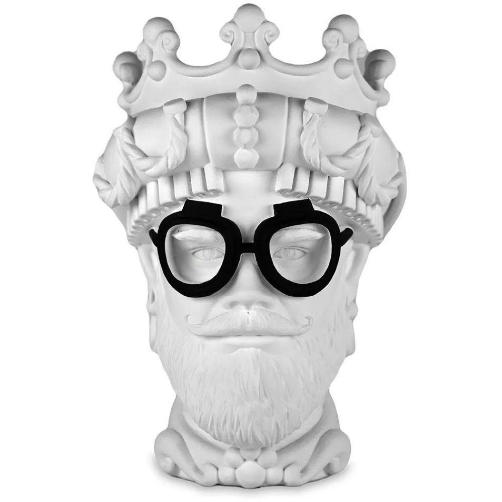 Baci Milano La Hipster Head - White