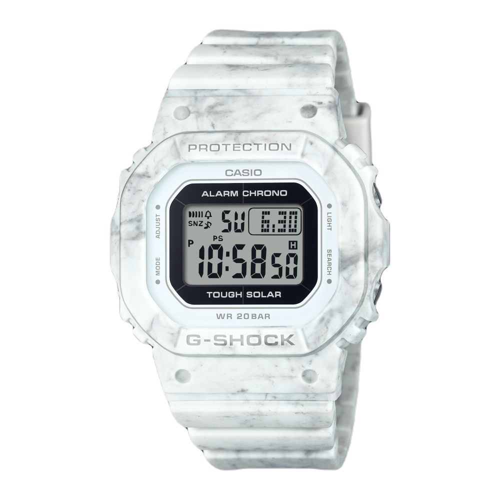 Casio Gms-S5600Rt-7Dr G-Shock Women Casual Digital Solar Powerd Women'S Watch - White/White