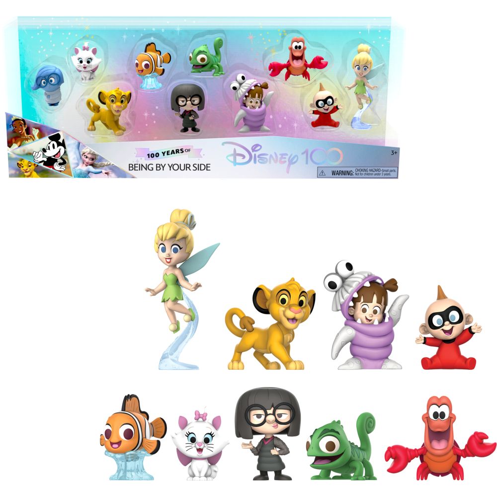 Disney 100 Celebration Figures 100 Years Of Small But Mighty (Pack of 8)