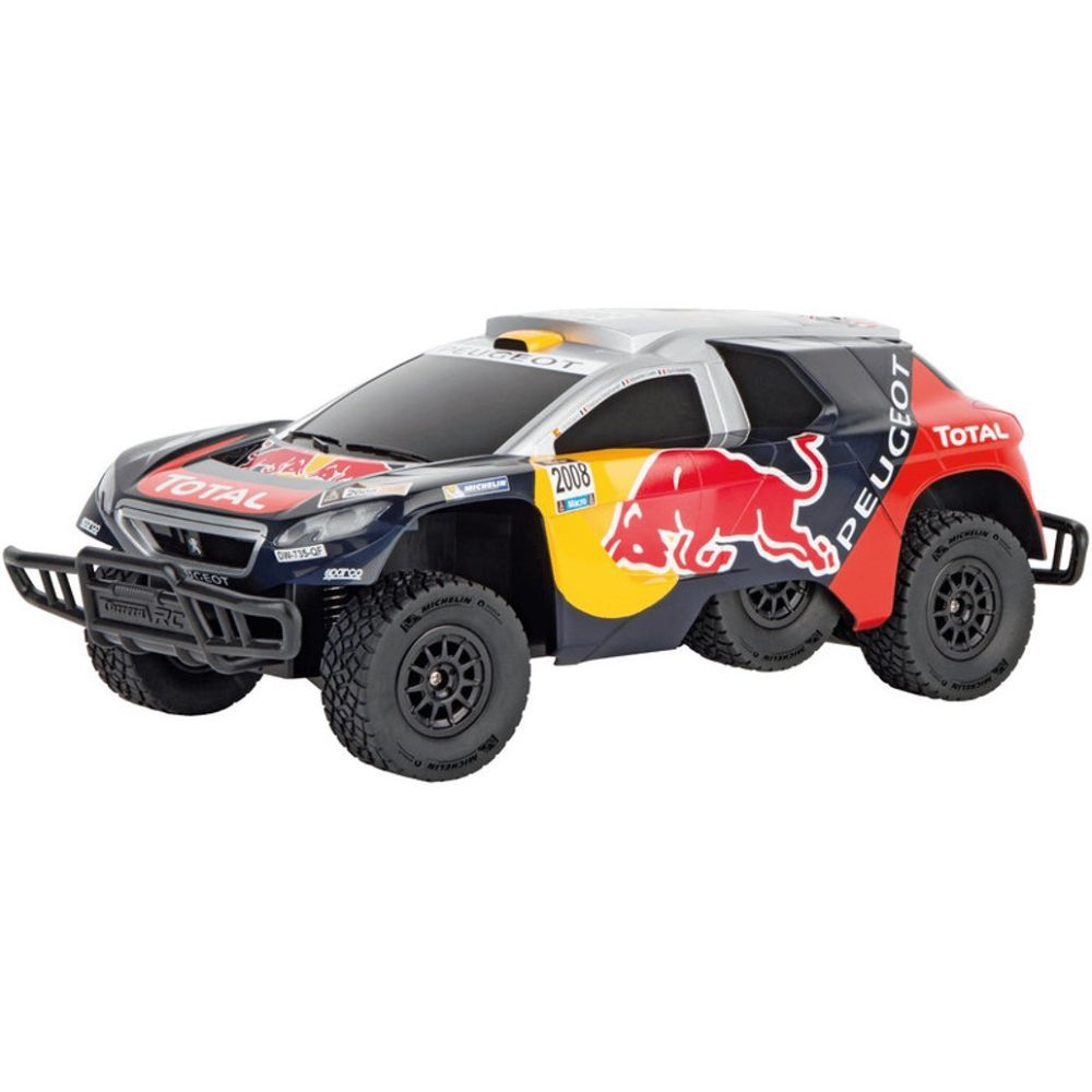 Carrera Peugeot 08 Dkr 16 Red Bull 1.16 Remote Control Car