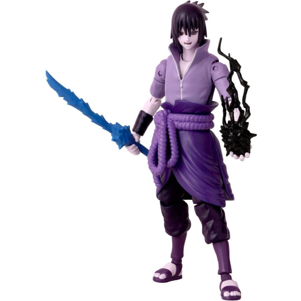 Bandai Anime Heroes Naruto Sasuke Uchiha 6.5-Inch Action Figure