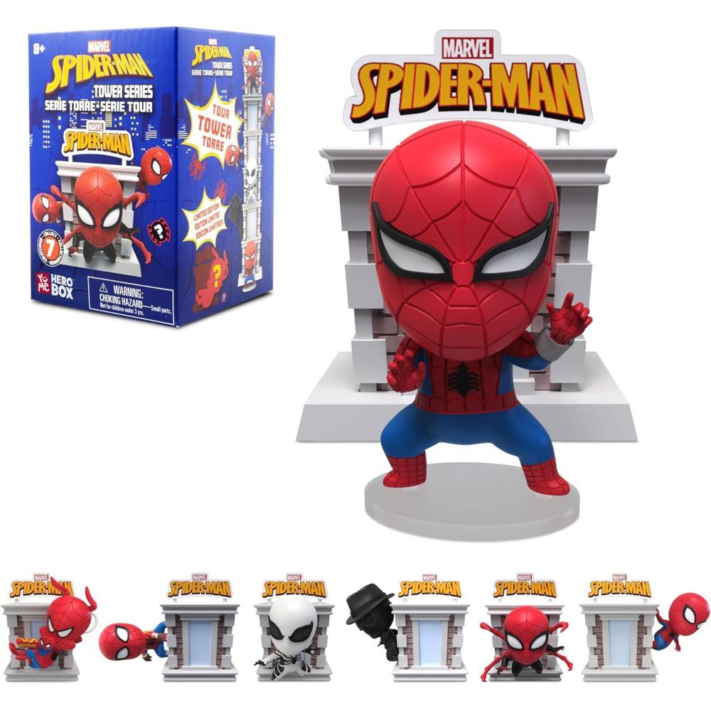 Yume Spiderman Tower Series Surprise Figure (Assorted - Includes 1)