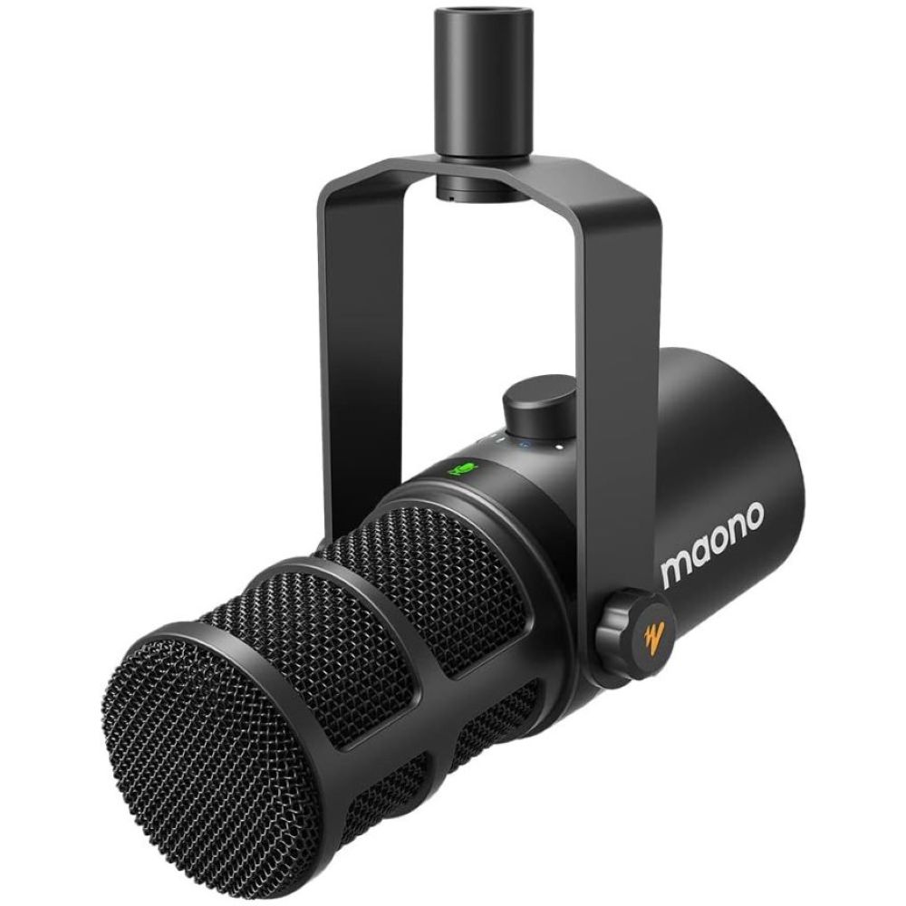 Maono PD400X USB/XLR Podcast Dynamic Microphone - Black