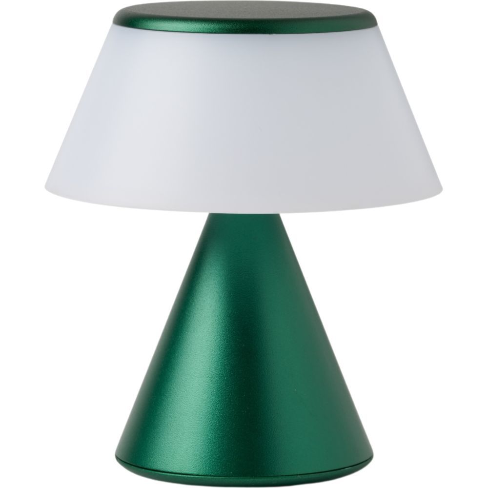 Lexon Luma S - Infinitely Pairable LED Lamp - Dark Green 3-Inches