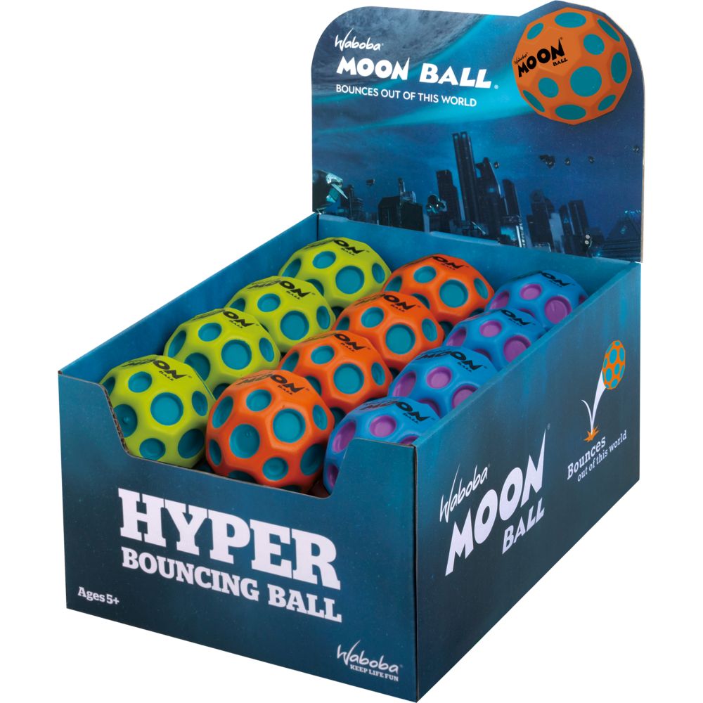 Waboba Martian Moon Ball Hyper Bouncing Ball (Assorted - Includes 1)