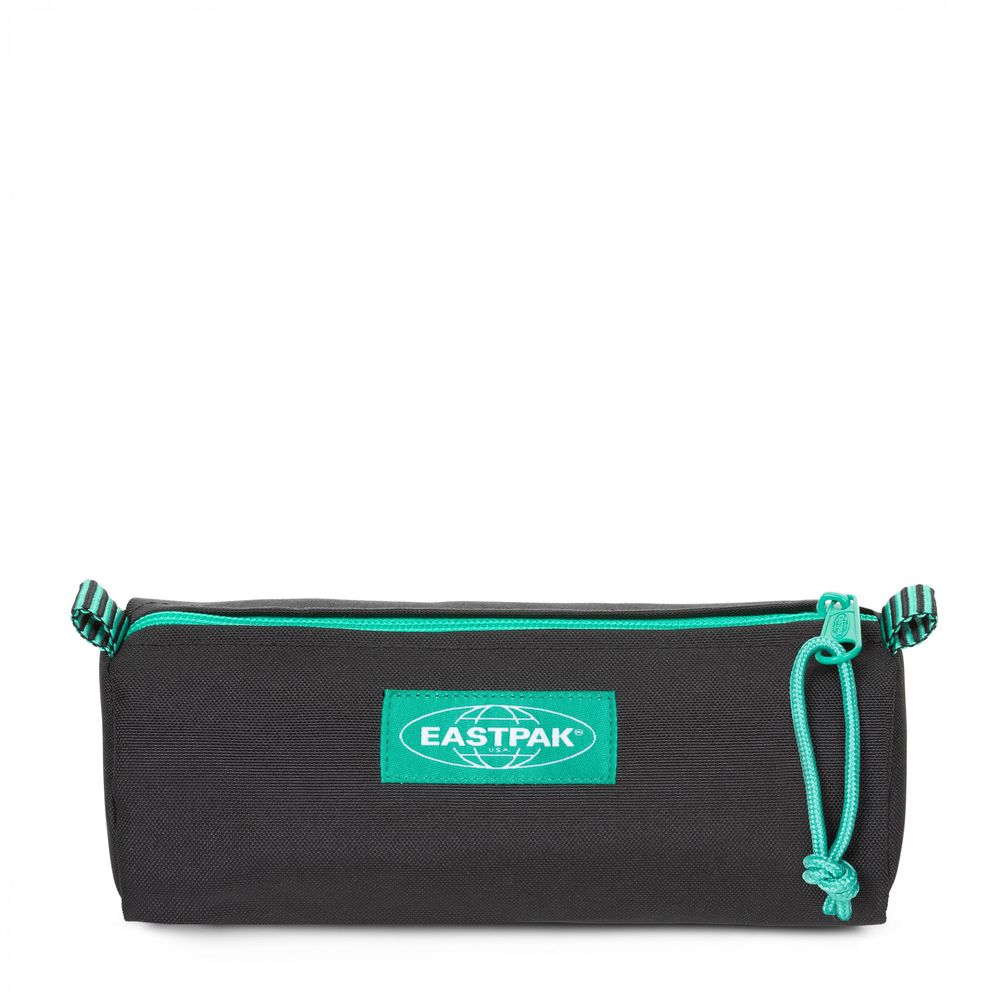 Eastpak Benchmark Single Pencil Case - Kontrast Stripe Black - Small