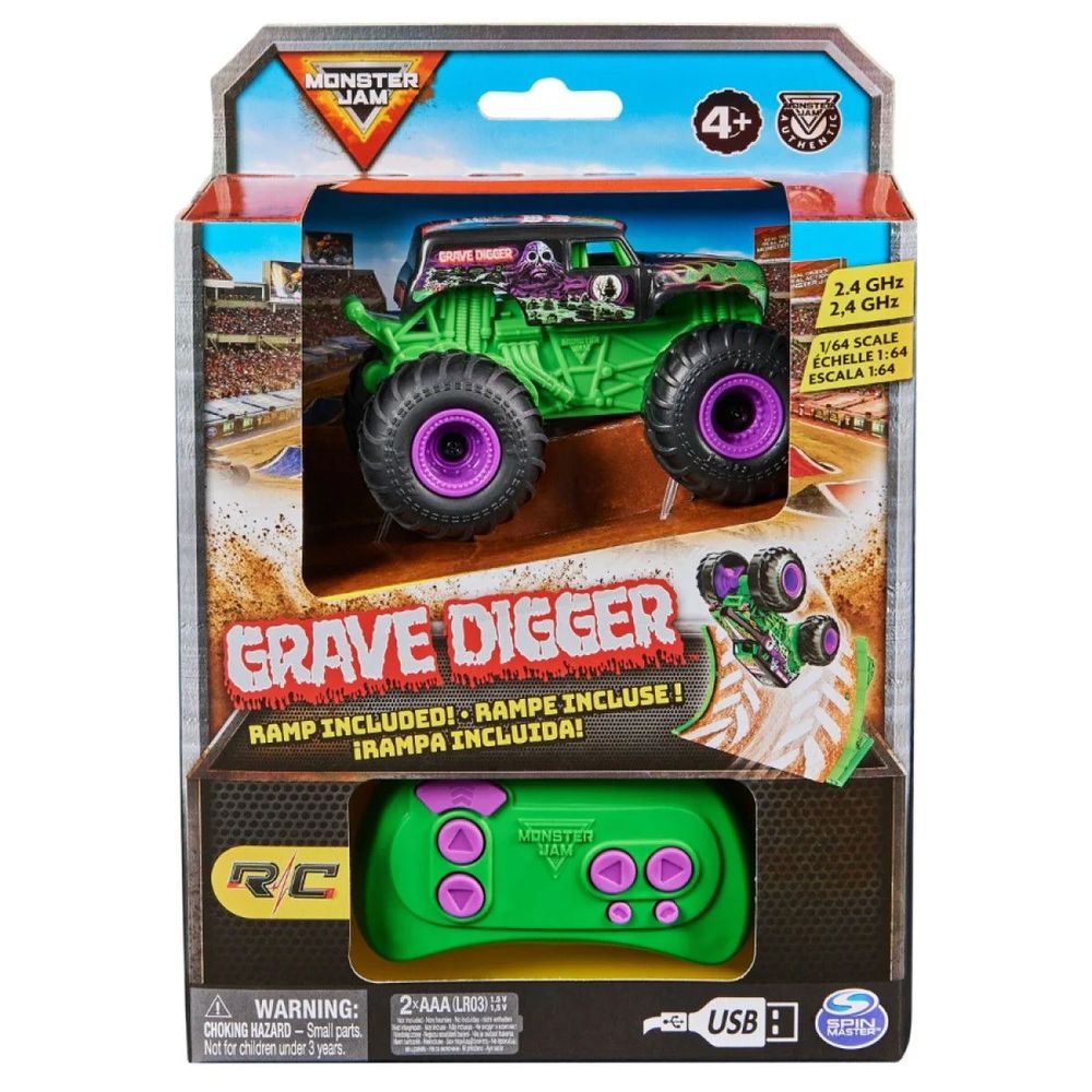 Monster Jam R/C 164 Grave Digger