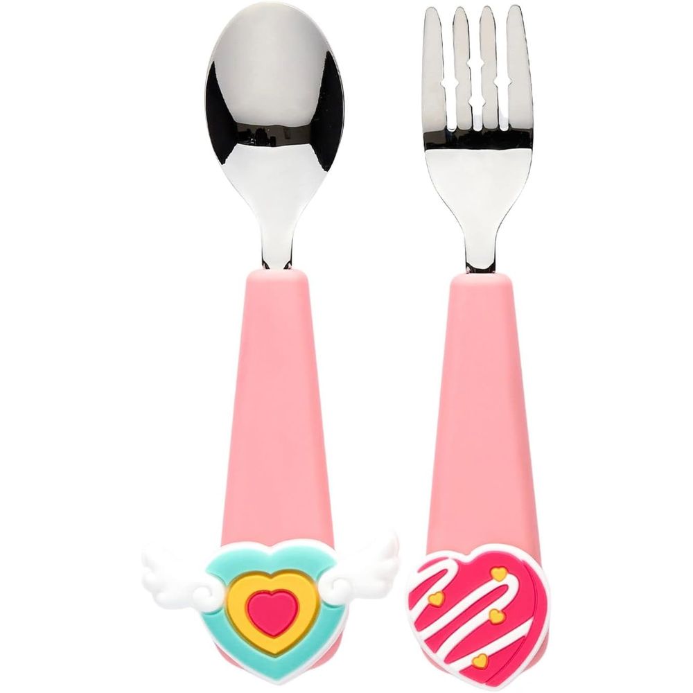 Flex & Lock Flexwarez 5 Kids Cutlery Charms Set - Unicorn (Set of 2)