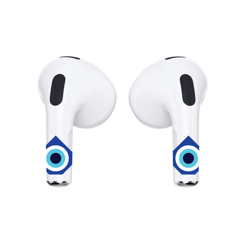 Hyphen Artpods Skin With Applicator - Airpods (3rd Gen) - Evil Eye