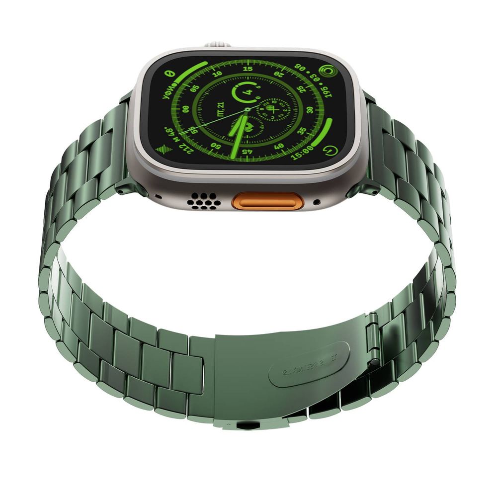 Levelo Monet Metal Watch Strap - Apple Watch Band 49/45/44/42mm - Green