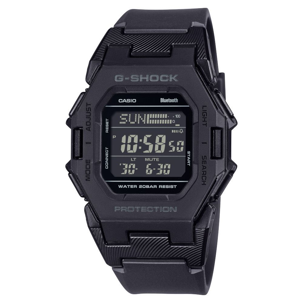 Casio GD-B500-1DR G-Shock G-Squad Men's Watch - Black/Black