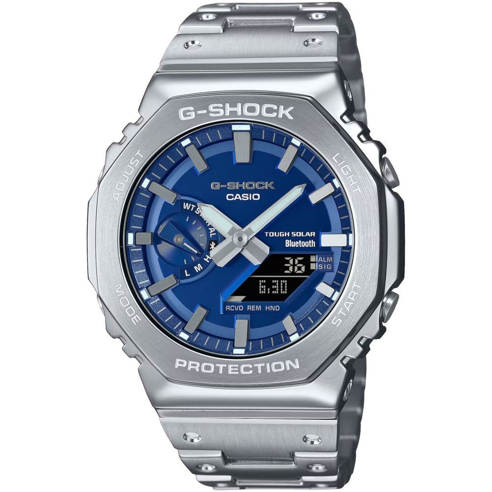 Casio GM-B2100AD-2ADR G-Shock Men's Metal Watch - Silver/Silver