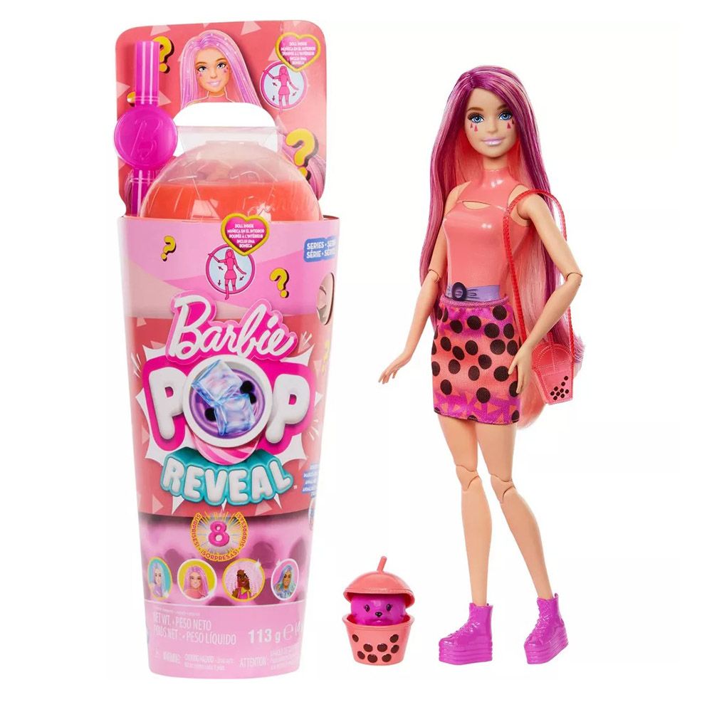 Barbie Mango Mochi Bubble Tea Series Pop Reveal Doll