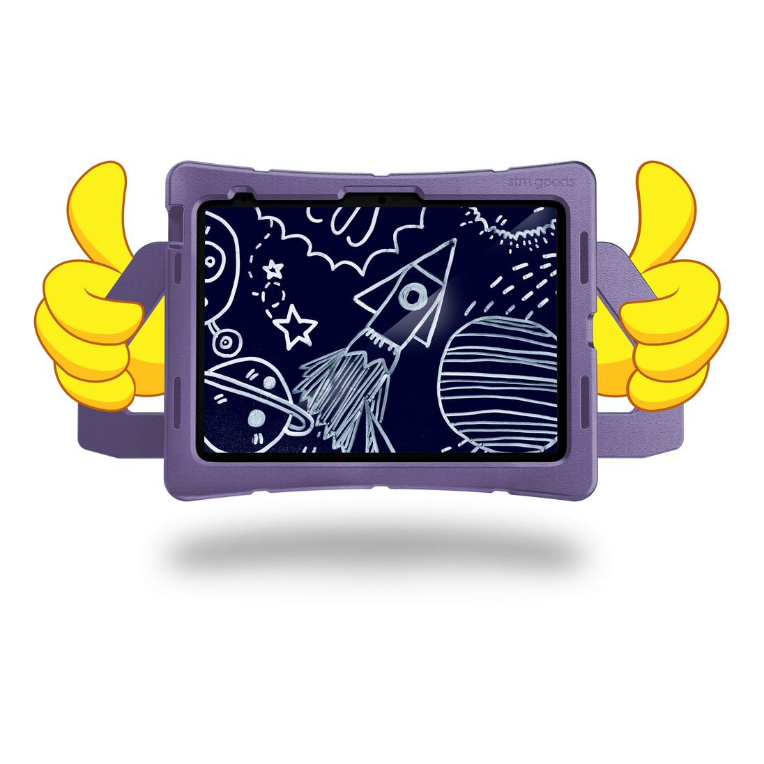 STM Duxling Kids Cover For iPad 10.9 Gen10 2022 - Purple