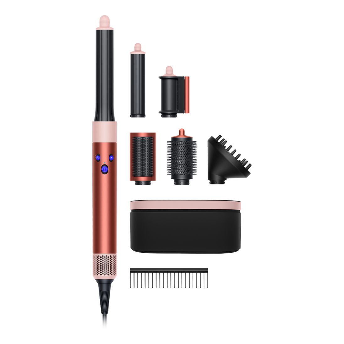 Dyson Airwrap multi-styler and dryer Complete Long Volumise - Strawberry bronze/blush pink