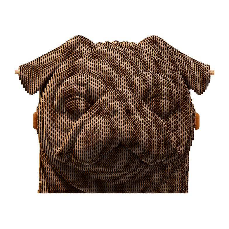 Cartonic Pug 3D Puzzle (96 Pieces)