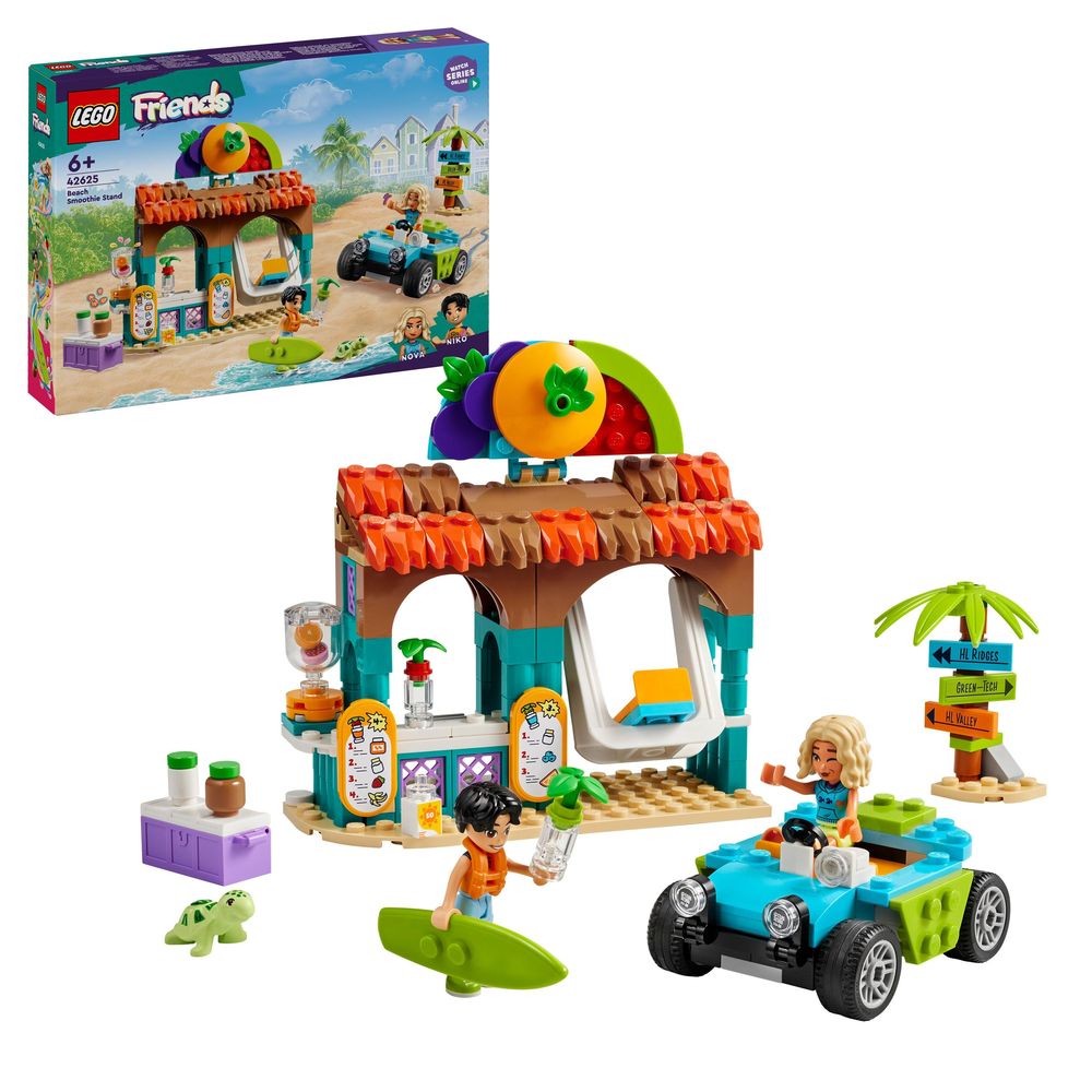 LEGO Friends Beach Smoothie Stand Play Food Set 42625