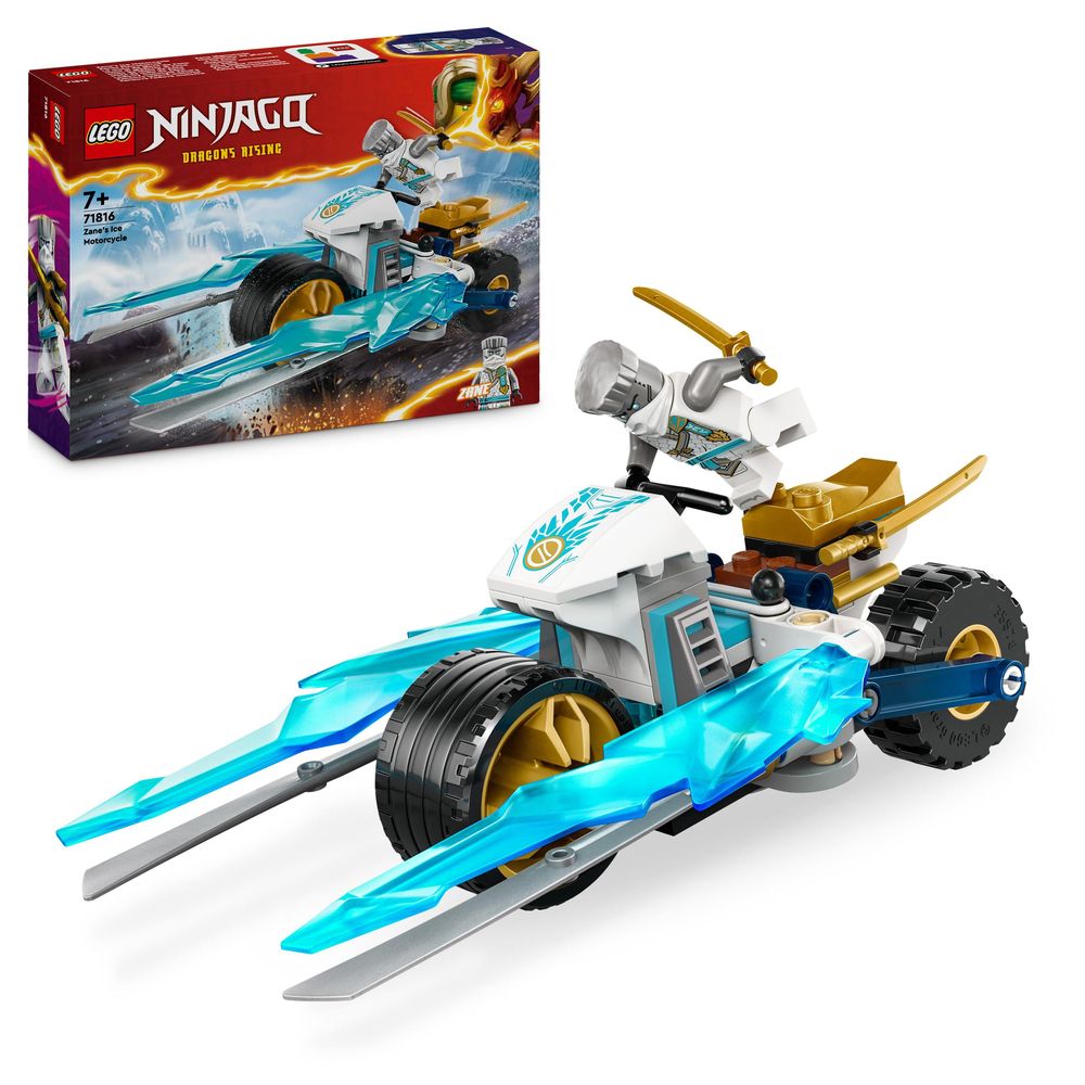 LEGO NINJAGO Zanes Ice Motorcycle Toy Set 71816