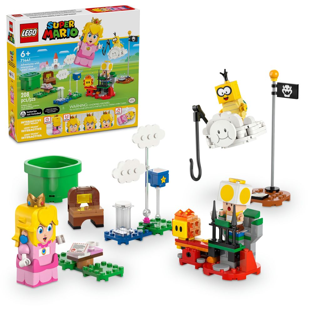 LEGO Super Mario Adventures with Interactive LEGO Peach