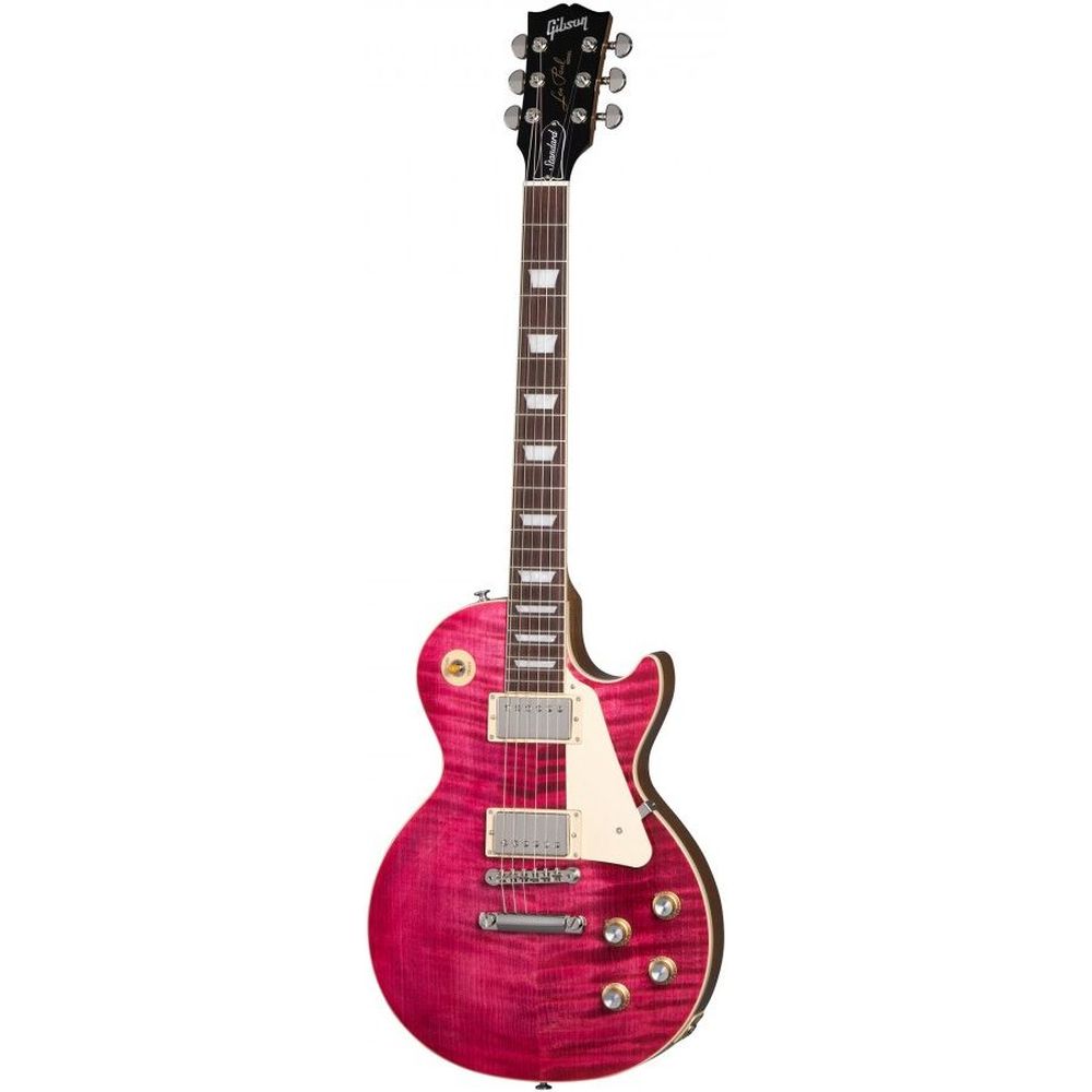 Gibson LPS600TFNH1 Les Paul Standard '60s Figured Top Electric Guitar - Trans Fuchsia