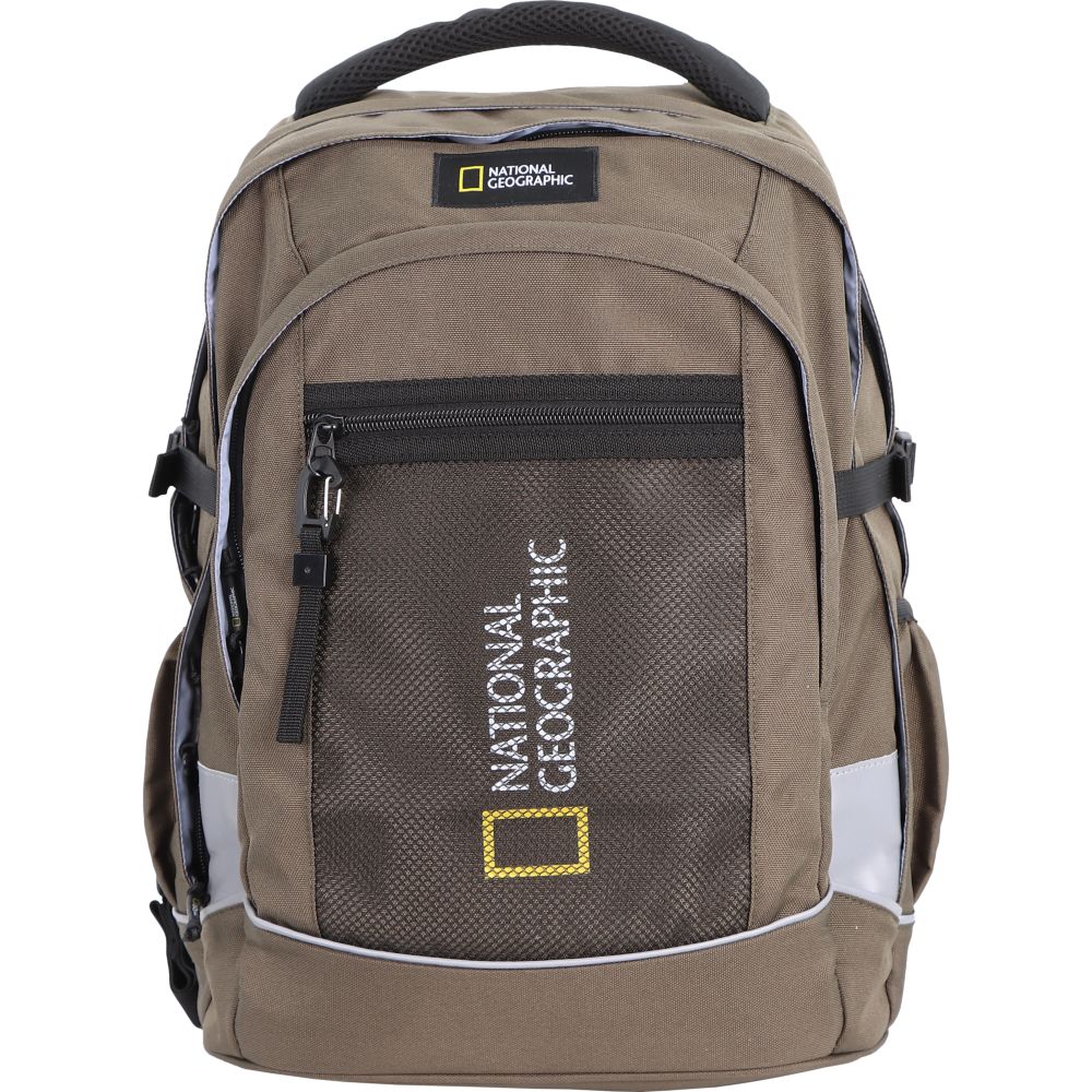 National Geographic New Campus 2 Compartment Backpack Khaki