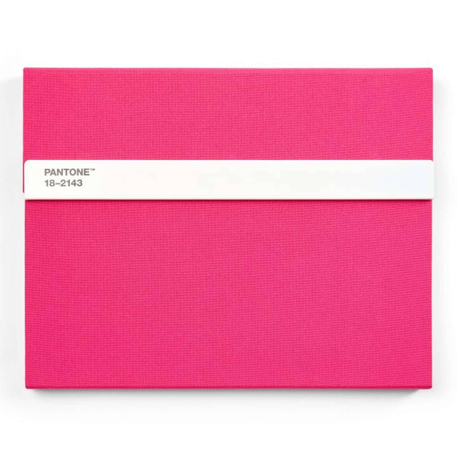 Pantone Gatefold Notebook with Pencil / Unlined - Pink 18-2143 (24 x 19 cm)