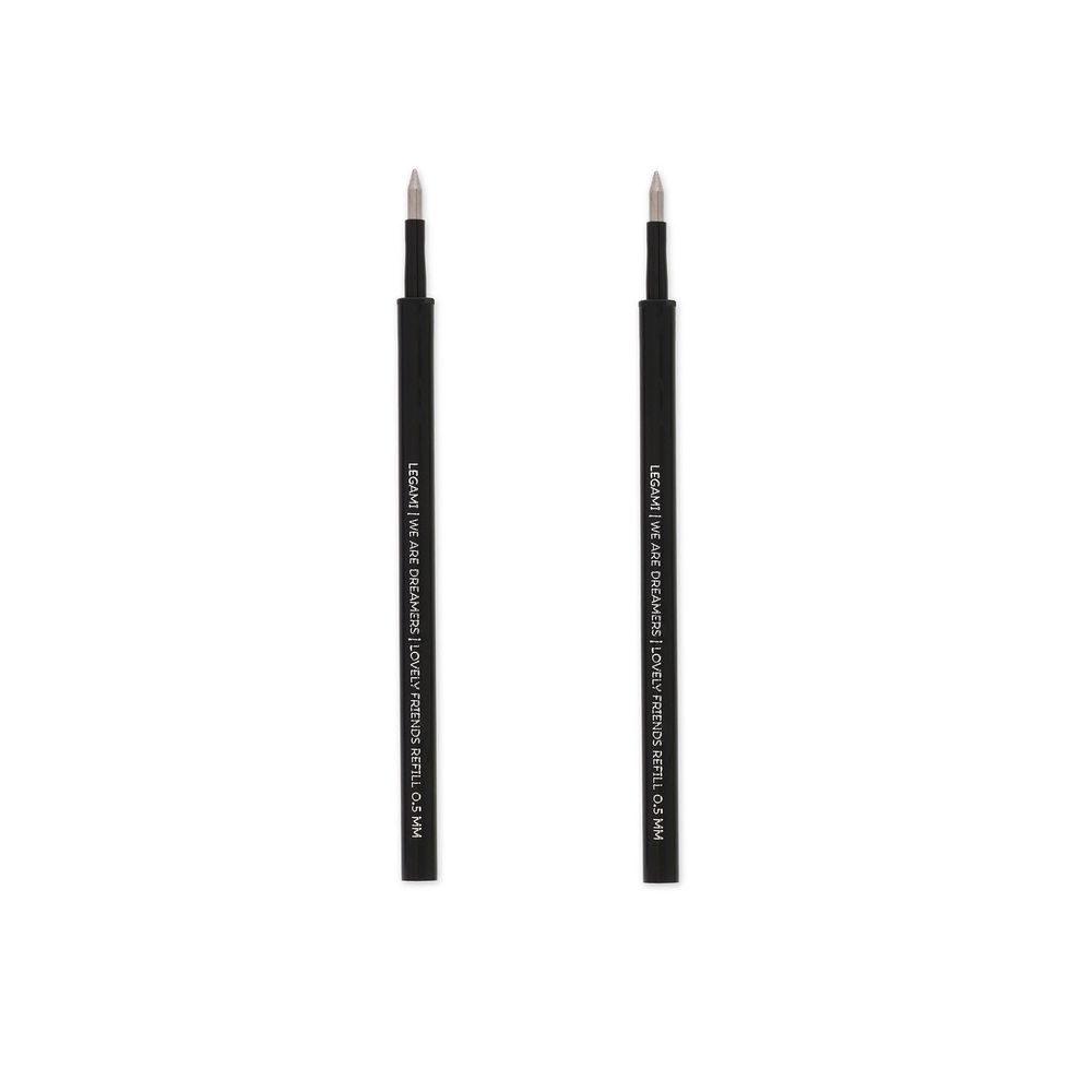 Legami Set of 2 Refills for Gel Pen - Lovely Friends - Black