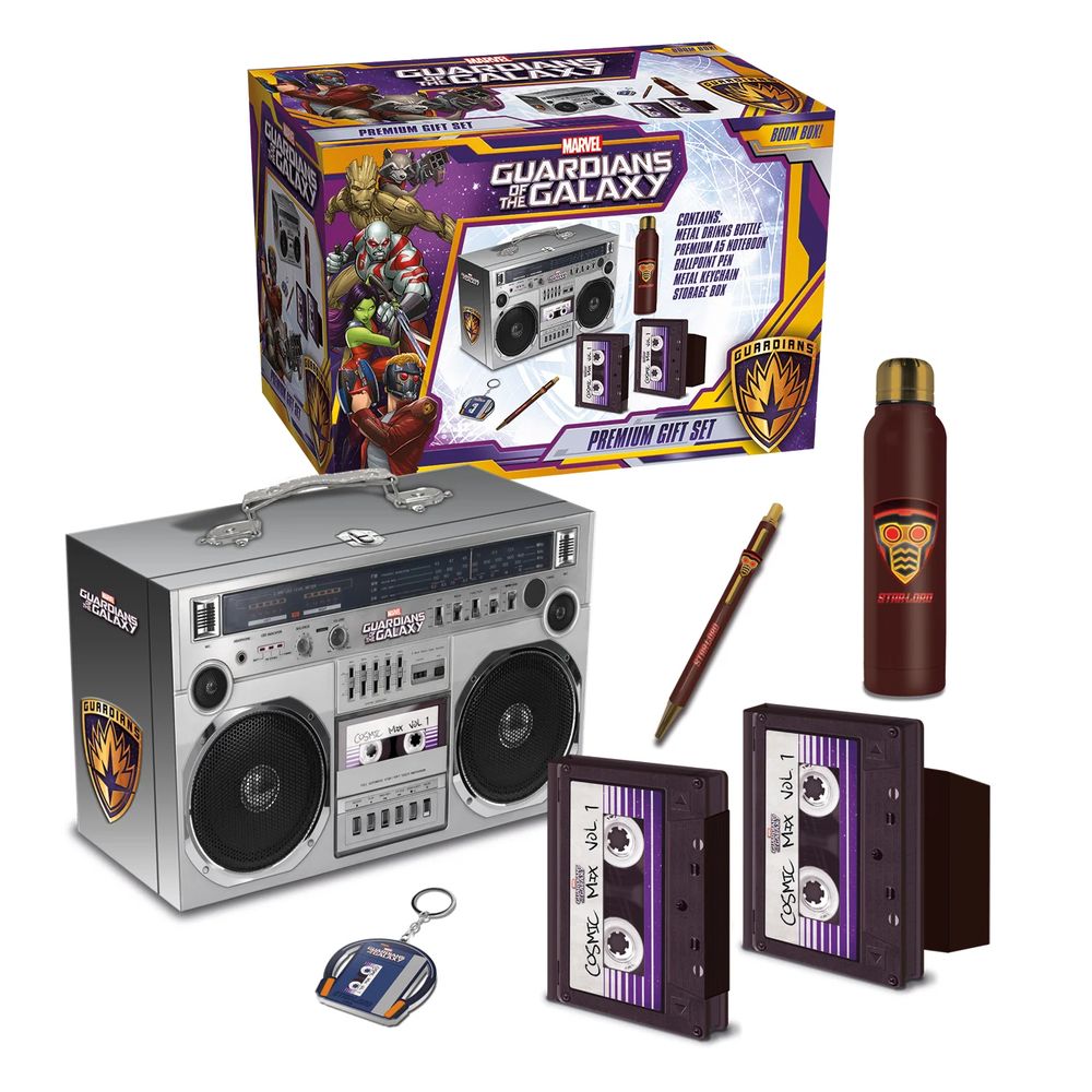 Pyramid Marvel Guardians Of The Galaxy Starlords Boom Box Premium Gift Set