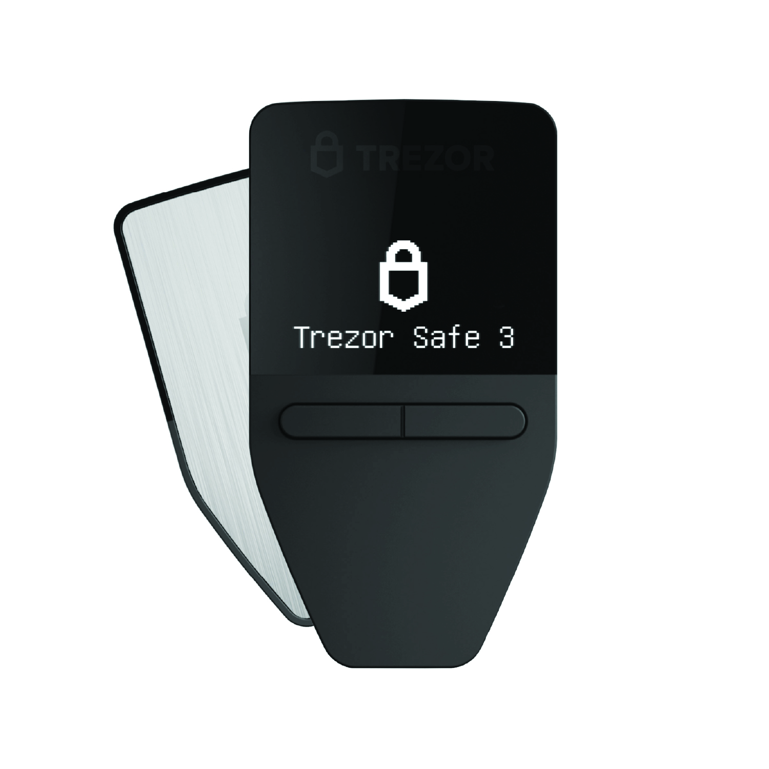 Trezor Safe 3 Advanced Crypto Hardware Wallet - Stellar Silver