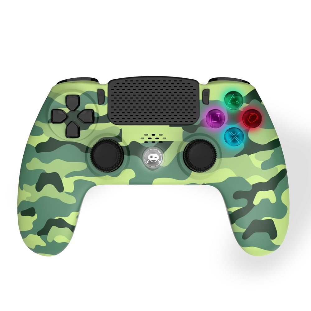 Freaks & Geeks Green Camo Wireless Controller For PS4