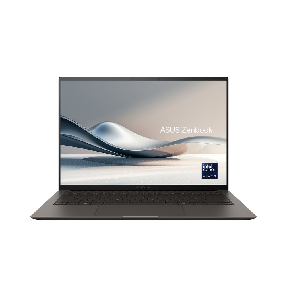 Asus Zenbook S 14 Laptop UX5406SA-OLEDU731WG (2024) A.I. PC/ Intel Ultra 7-258V (Lunar Lake) / NPU Upto 47 Tops/ 32GB RAM/1TB SSD/ 14-Inch OLED/ 3K 120Hz / Windows 11 Home - Zumaia Grey (Arabic/English)