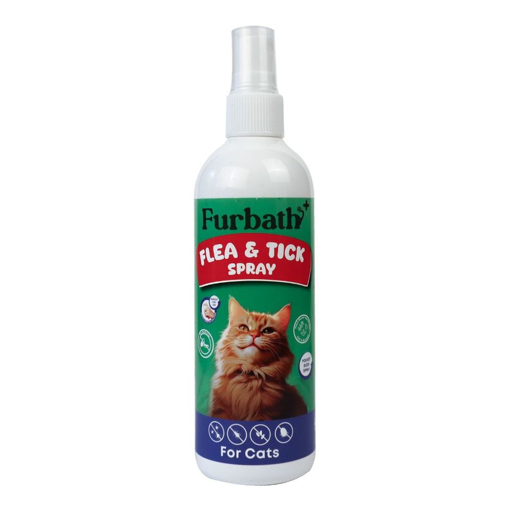 Furbath+ Flea & Tick Spray for Cats - 175ml