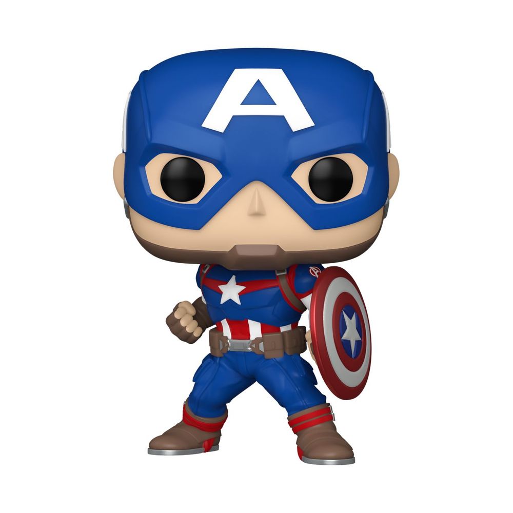 Funko Pop! Marvel Captain America Vinyl Figure (Marvel New Classics)