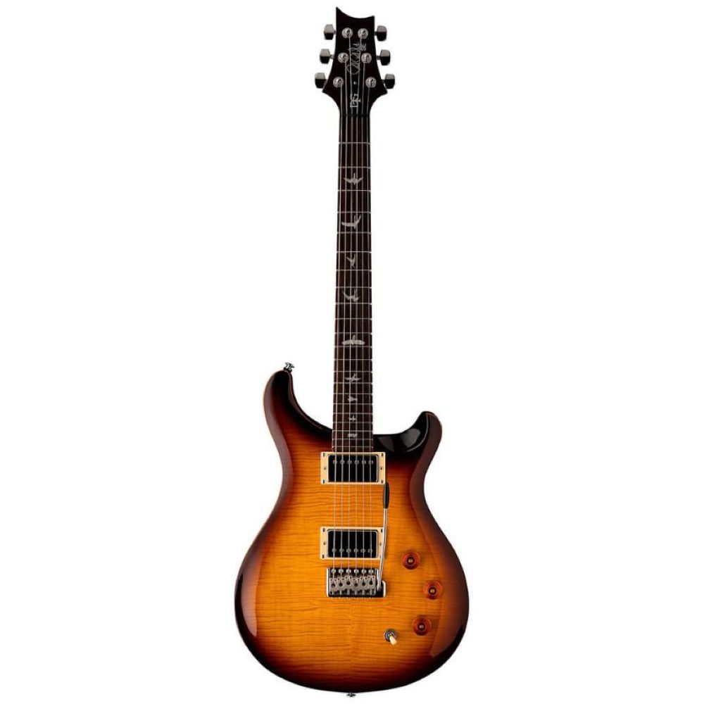 PRS SE DGT David Grissom Signature Birds Inlay Electric Guitar - Mccarty Tobacco Sunburst Finish