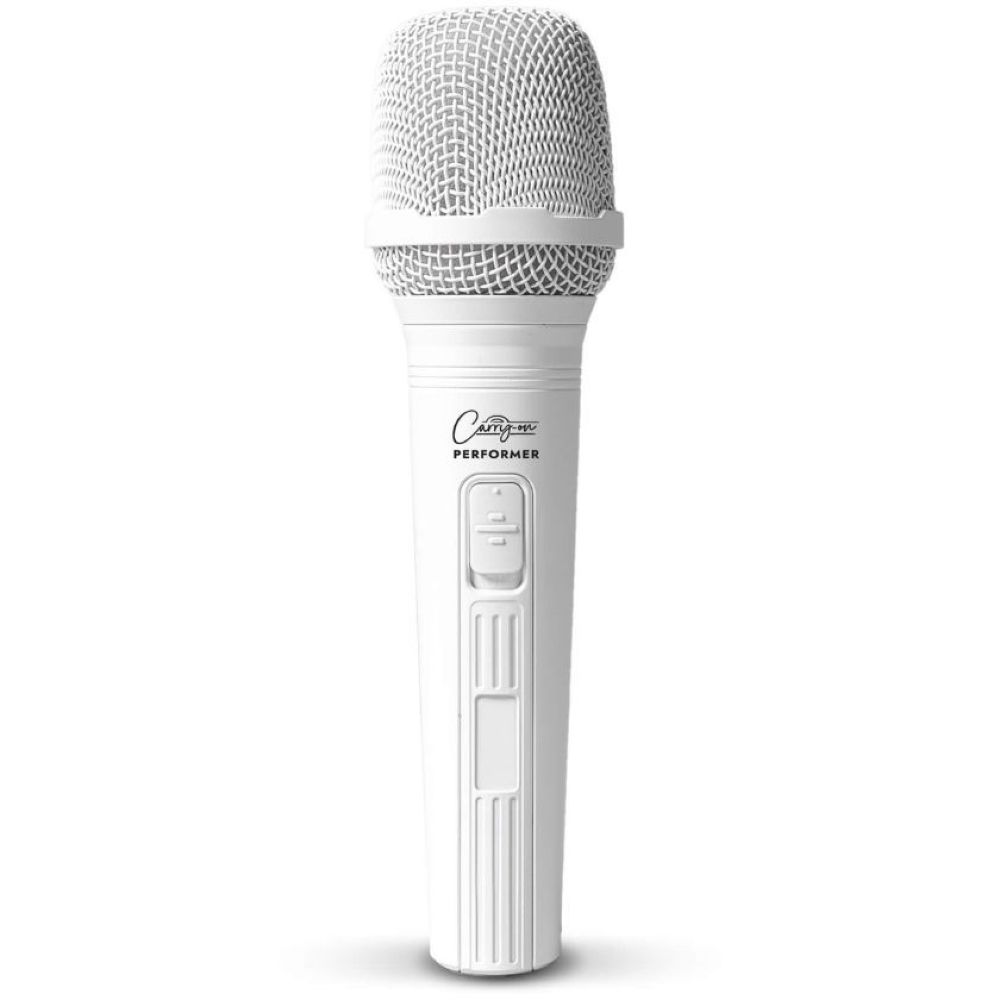 Carry-On Dynamic Microphone With XRL-Jack Cable - White