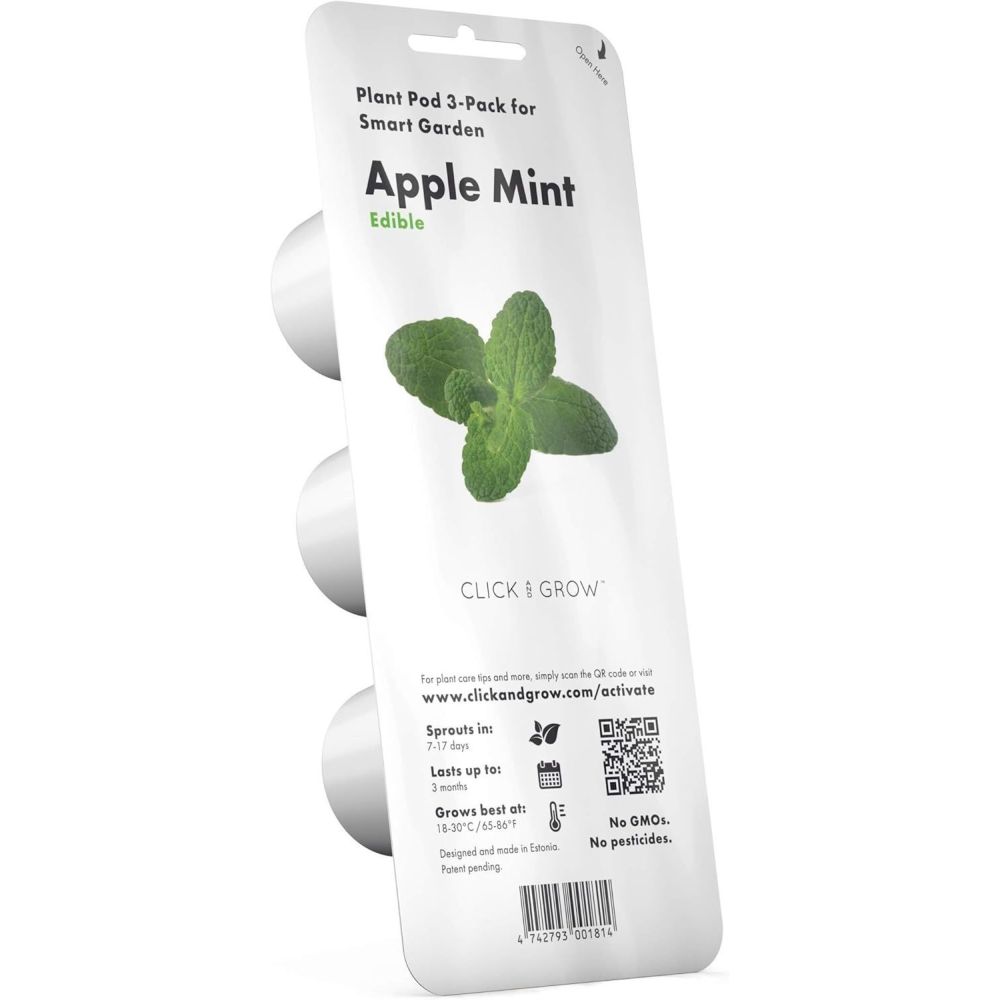 Click & Grow Plant Pod Apple Mint (Pack of 3)