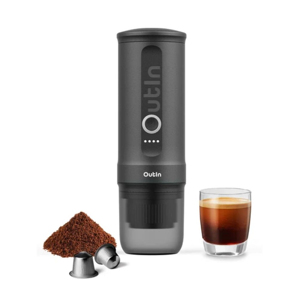 Outin Nano Portable Espresso Machine 30ml - Space Grey