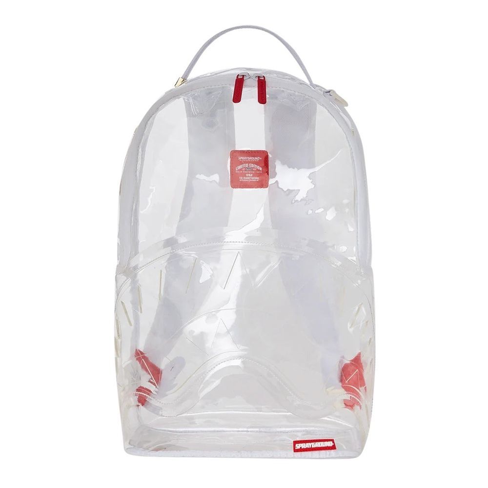 Sprayground Clear Shark No Back Dlxv Backpack